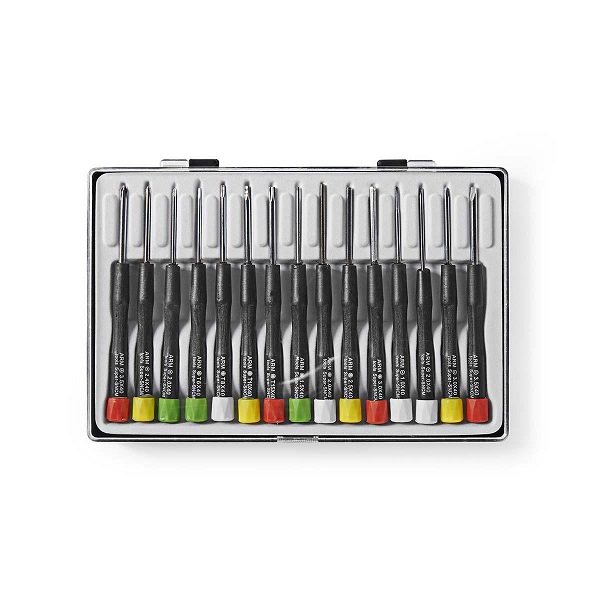 SDAS110VA Precision Screwdriver Set 3x PH / 4x Flat / 4x Hex / 4x Tx