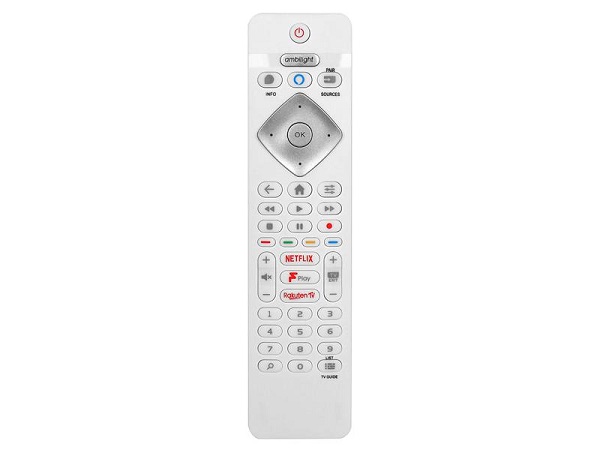 LXP398GM10  Tv remote control TV LCD/LED Philips PH-V1 Smart, Netflix, Rakuten TV, Ambilight