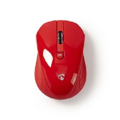 MSWS400RD Wireless Optical Mouse  | 800 / 1200 / 1600 DPI |