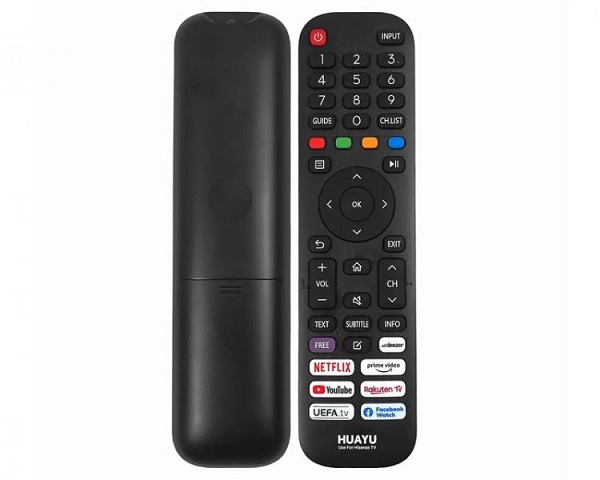 LXPH001 TV pults Hisense EN2G30H,NETFLIX YOUTUBE,PRIME VIDEO,RAKUTEN,Facebook Watch