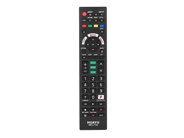 LXP1720 TV remote control TV LCD Panasonic RM-L1720 NETFLIX,YOUTUBE,RAKUTEN,PRIME VIDEO