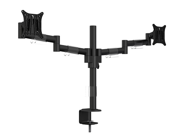 MULTIBRACKETS MB-5853 Turētājs pie galda uz 2 monitoram līdz 30