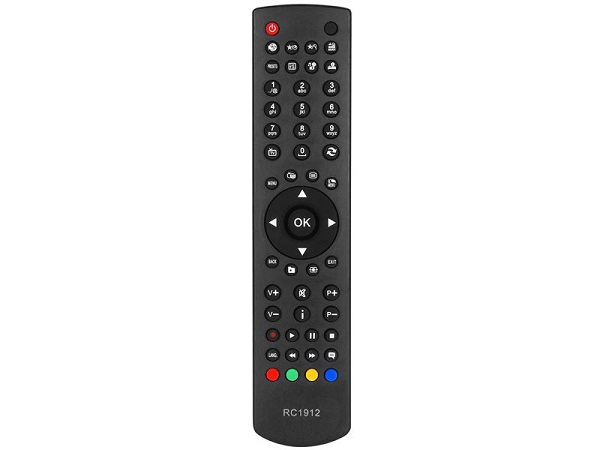 LXP1912  TV remote control TV RC1912 Vestel, Funai, Sharp, Orion, Toshiba