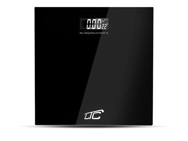 LXWG105 LTC bathroom scale, black