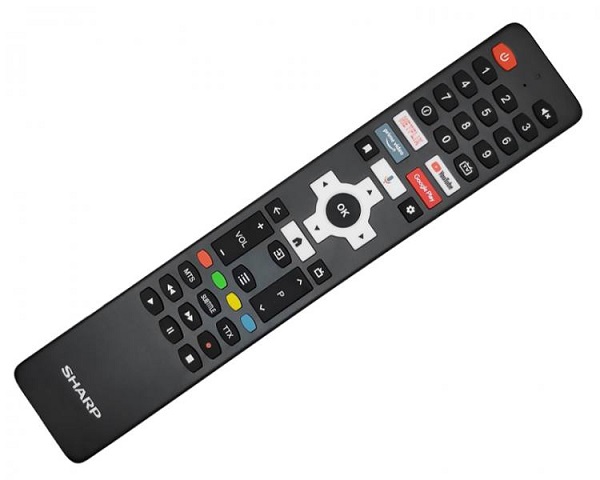LXP0023N Original TV remote control SHARP RMCKTC0023N NTEFLIX,YOUTUBE,PRIME VIDEO,GOOGLE PLAY
