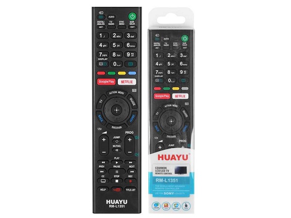 LXH1351 TV Пульт дистанционного управления TV LCD/LED Sony RM-L1351, Netflix,