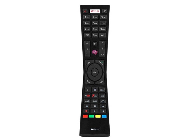 LXP3231 TV pults JVC RM-C3231 NETFLIX YOUTUBE