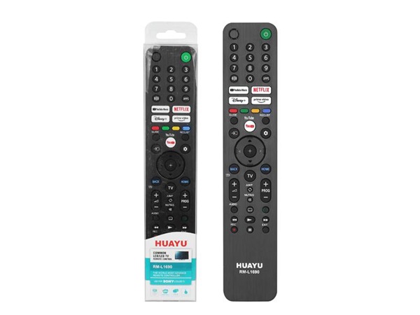 LXH1690 TV remote control LCD/LED SONY RM-L1690 NETFLIX, YOUTUBE, DISNEY, PRIME VIDEO