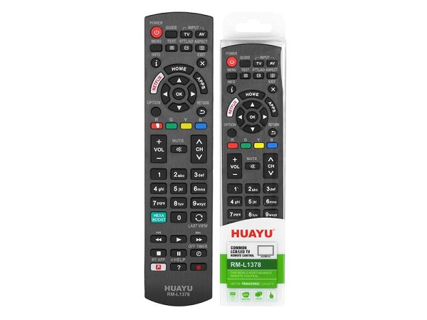 LXH1378 TV remote control TV LCD/LED Panasonic RM-L1378, Netflix