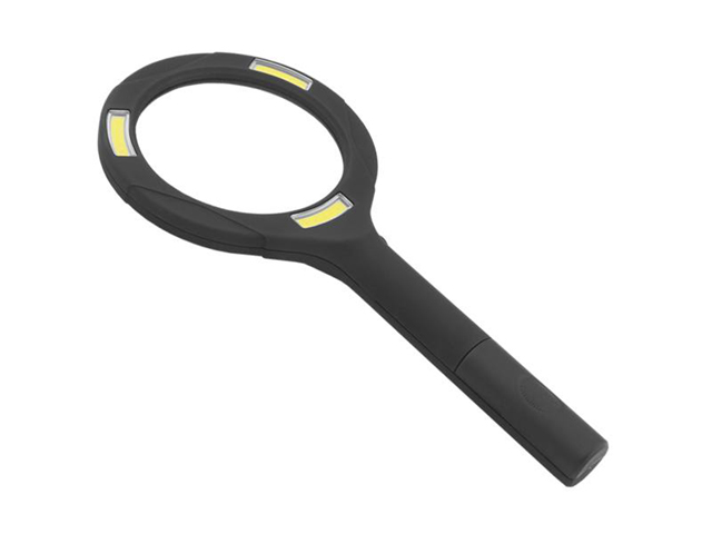 LXLL88 Illuminated magnifier LTC 3xCOB 3W, 2 * AA.