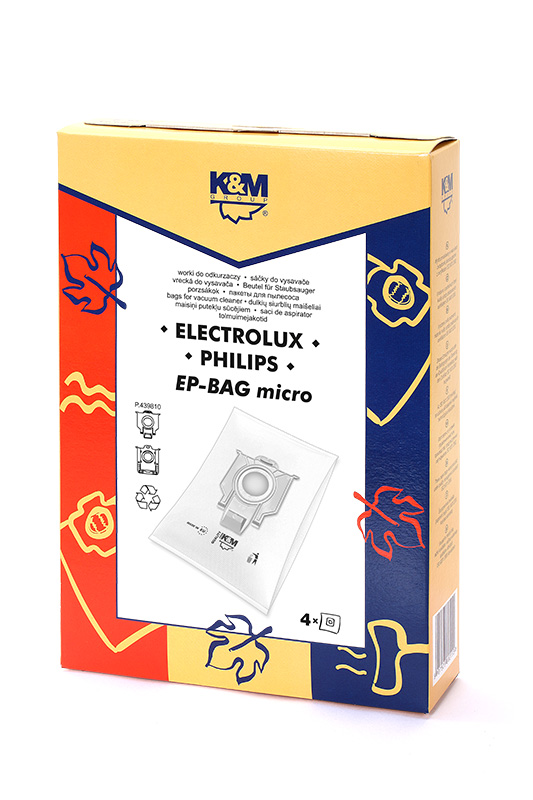 Одноразовые мешки для пылесосов ELECTROLUX-PHILIPS S-BAG KM-EP-BAG
