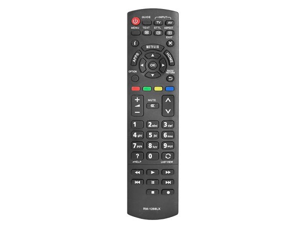 LXP1268 TV remote control  PANASONIC LCD NETFLIX RM-1268LX