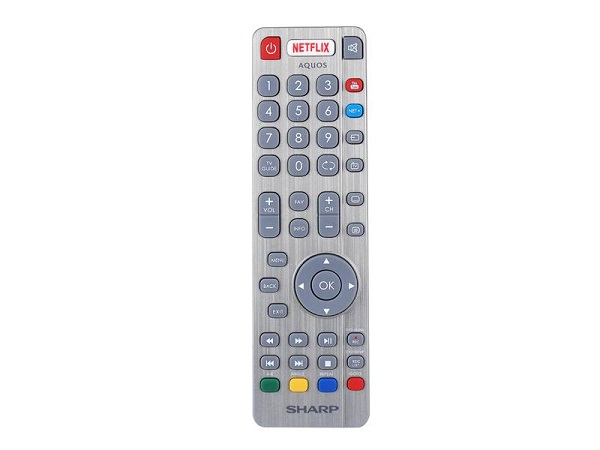 XPH0116N Original TV radio remote SHARP AQUOS, Netflix