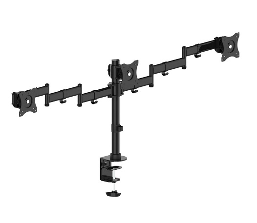 MULTIBRACKETS MB-3385 Turētājs pie galda uz 3 monitoram līdz27