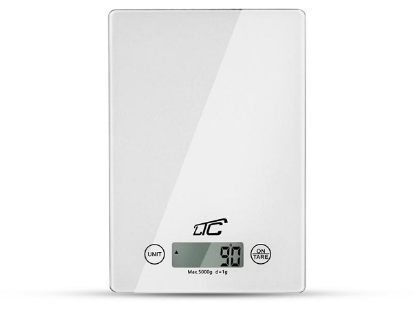 LXWG102 LTC kitchen scale, white.