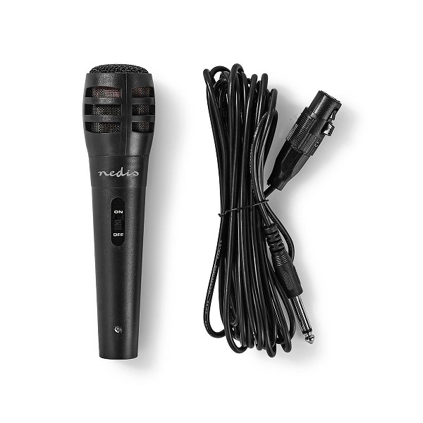 MPWD15BK Microphone  | 5.00 m | 80 Hz - 12 kHz | 600 Ohm | -75 dB | On/Off 