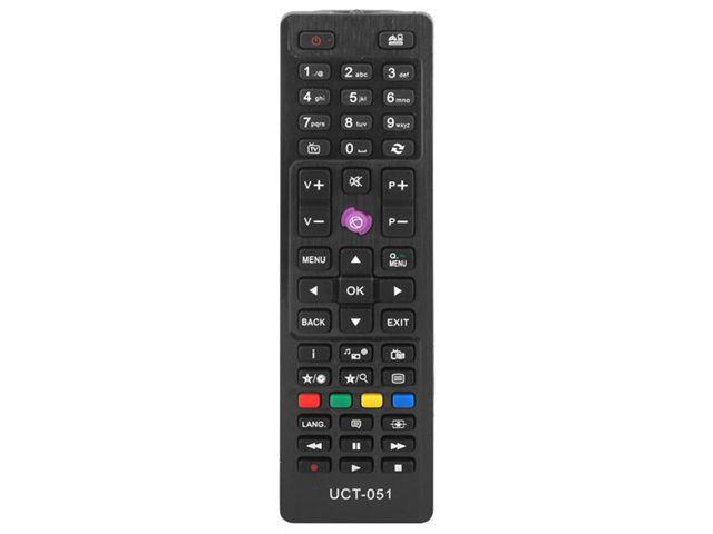 REMOTE CONTROL FOR LCD TV VESTEL, FINLUX, HITACHI, TELEFUNKEN UCT051.