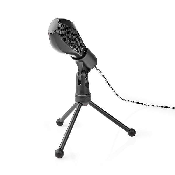 MICTU100BK Microphone for computer / notebook | with wire | 1x USB