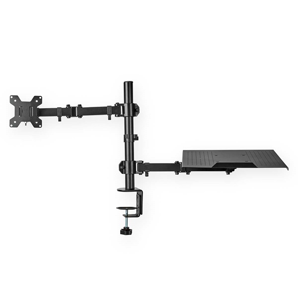 MMSISNB110BK Desk monitor mount. Notebook and 1 screen | 15-32 inches | 75 x 75 -100 x 100